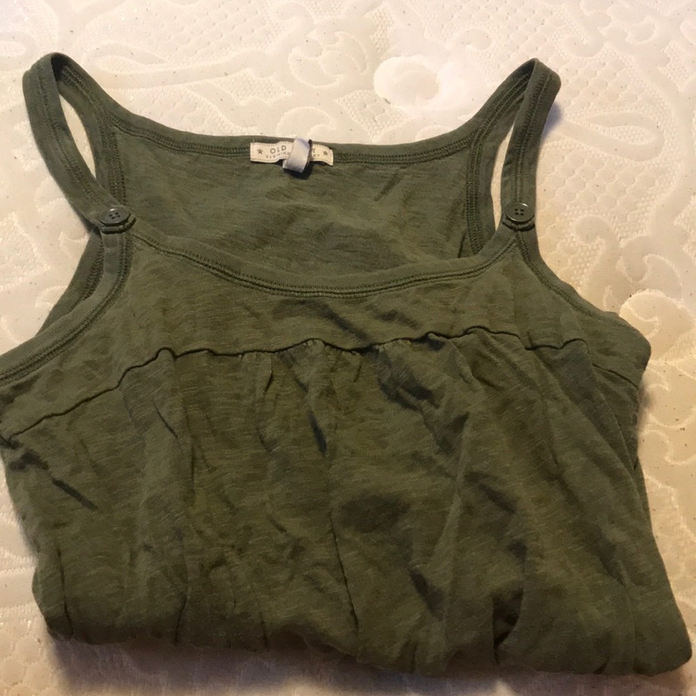 Olive green tank